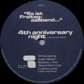 Chris Liebing - Es Ist Freitag-aaabend... 4th Anniversary Night