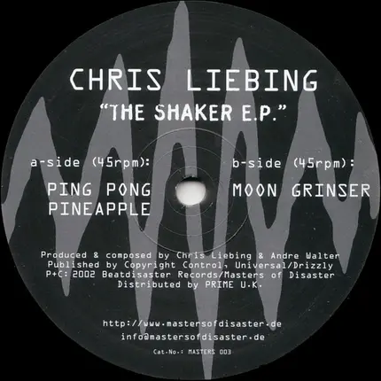 Chris Liebing - The Shaker E.P.