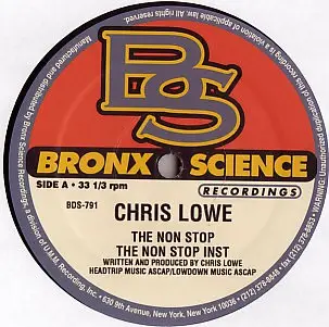 Chris Lowe - The Non Stop