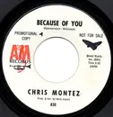 7inch Vinyl Single - Chris Montez - Because Of You / Elena