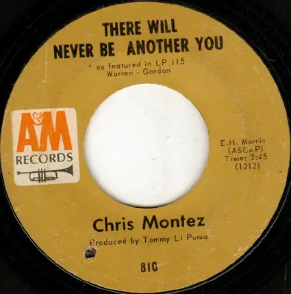 Chris Montez - There Will Never Be Another You