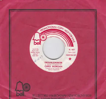 Chris Morgan - Troublemaker / Street Of Dirt