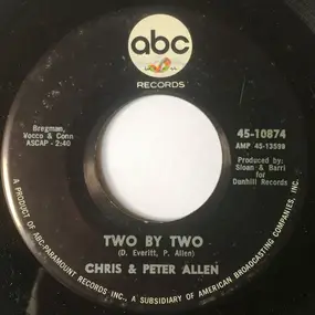 Peter Allen - Two By Two / Still The Rain Comes Down