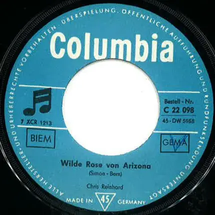 Chris Reinhard - Wilde Rosen Von Arizona