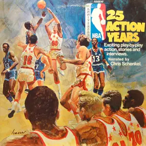 Chris Schenkel - 25th Anniversary, NBA, 25 Action Years