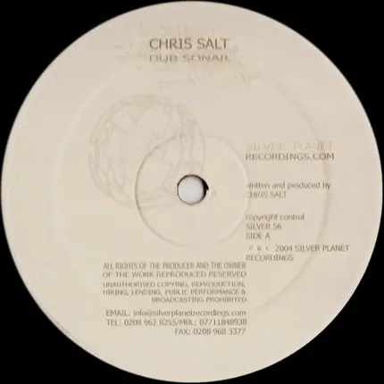 Chris Salt - Dub Sonar / Distorted Reality