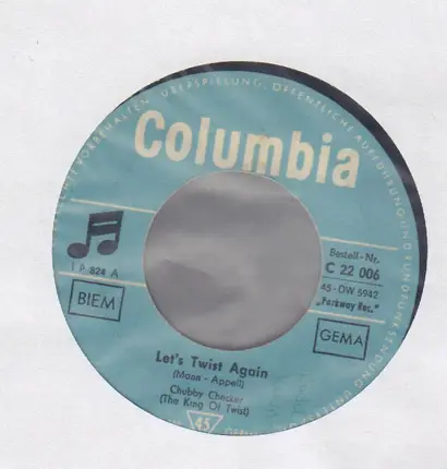 Chubby Checker (The King Of Twist) - Let's Twist Again