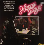LP - Chubby Checker, Bobby Vee a.o. - Happy Days - Die cut cover