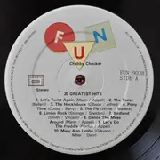 LP - Chubby Checker - 20 Greatest Hits