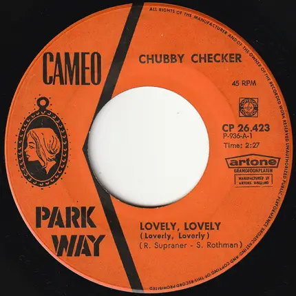 Chubby Checker - Lovely, Lovely (Loverly, Loverly)