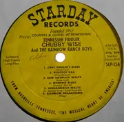 LP - Chubby Wise And The Rainbow Ranch Boys - Tennessee Fiddler Chubby Wise And The Rainbow Ranch Boys - Mono