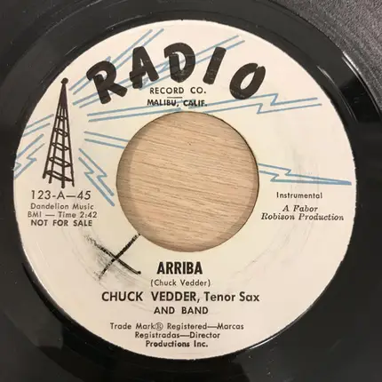 Chuck Vedder - Arriba / Spunky Boy