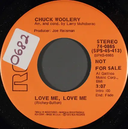 Chuck Woolery - Love Me, Love Me
