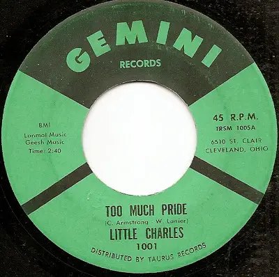 Chuck Armstrong - Too Much Pride