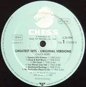 LP - Chuck Berry - Greatest Hits - Original Versions