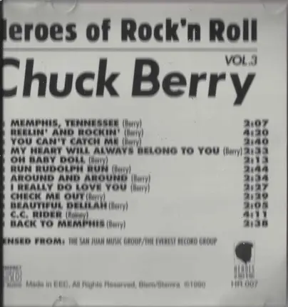 Chuck Berry - Heroes Of Rock'n Roll  Vol.3