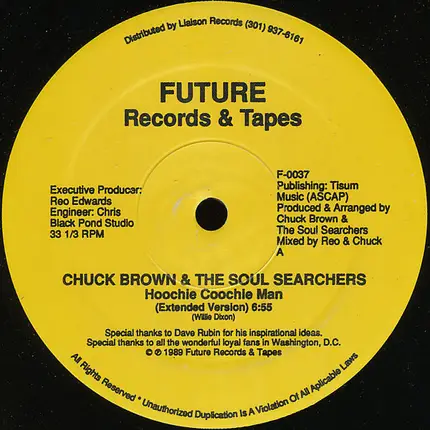 Chuck Brown & The Soul Searchers - Hoochie Coochie Man