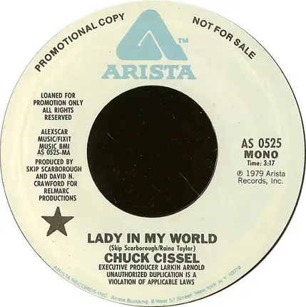 Chuck Cissel - Lady In My World