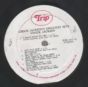 LP - Chuck Jackson - Chuck Jackson's Greatest Hits - Jamaican pressing