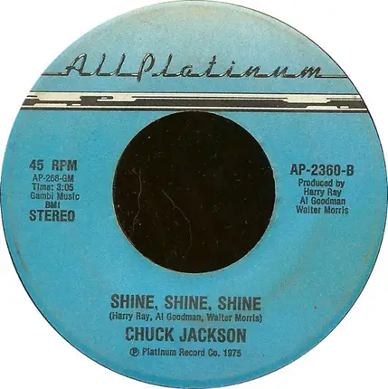 Chuck Jackson - I'm Needing You, Wanting You