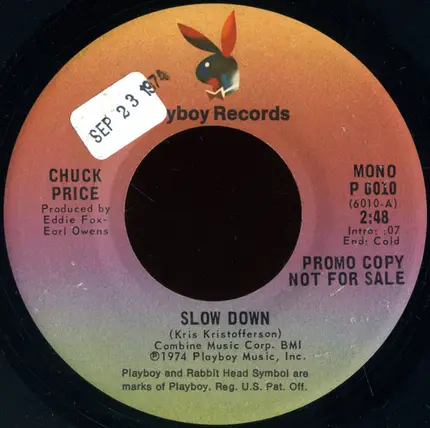 Chuck Price - Slow Down