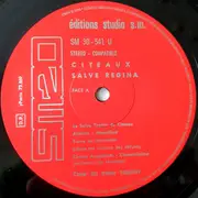 LP - Chœur Des Moines De L'Abbaye De Citeaux - Citeaux Salve Regina - Gatefold