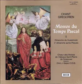 Chœur Des Moines De L'Abbaye Saint-Pierre De Sole - Chant Gregorien - Messes Du Temps Pascal 1