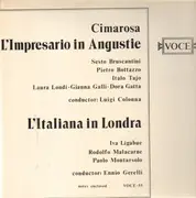 Double LP - Cimarosa - L'Impresario in Angustie / L'Italiana in Londra - Gatefold
