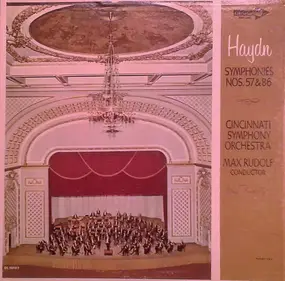 Cincinnati Symphony Orchestra - Haydn Symphonies Nos. 57 & 86