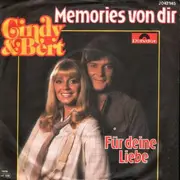 7inch Vinyl Single - Cindy & Bert - Memories Von Dir