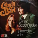 7inch Vinyl Single - Cindy & Bert - Jeder Braucht Jeden