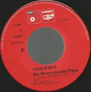 7inch Vinyl Single - Cindy & Bert - Addio, Mia Bella Musica