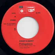 7inch Vinyl Single - Cindy & Bert - Freitagabend