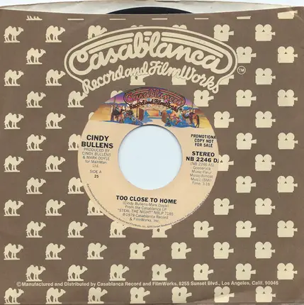 Cindy Bullens - Too Close To Home
