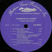 LP - Cindy Condran & Lee Condran - Newness In Christ