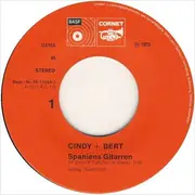 7inch Vinyl Single - Cindy & Bert - Spaniens Gitarren