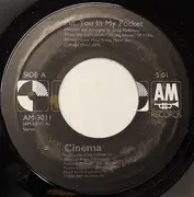7inch Vinyl Single - Cinema - Put You In My Pocket / Hold This Line