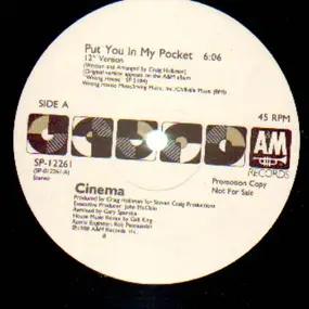 The Cinema - Put You In My Pocket