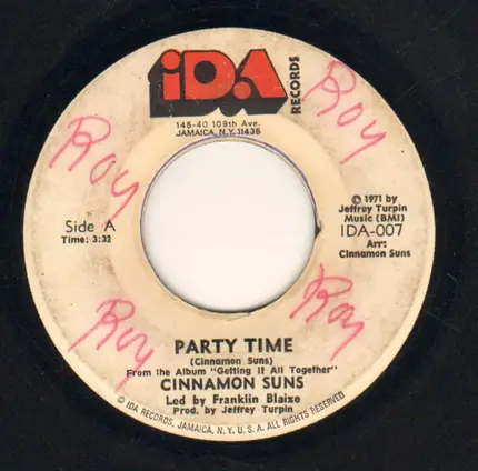 Cinnamon Suns - Party Time