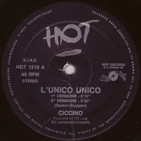 Ciccino - L'Unico Unico