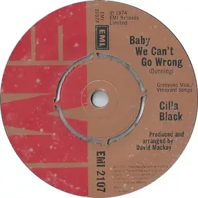 Cilla Black - Baby We Can't Go Wrong