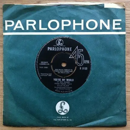 Cilla Black - You're My World