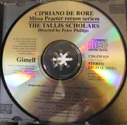 CD - Cipriano De Rore , The Tallis Scholars , Peter Phillips - Missa Praeter Rerum Seriem