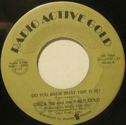 Circa '58 And The P-Nut Gallery - Do You Know What Time It Is? / Lanny's Tune