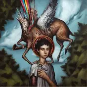 Circa Survive - Blue Sky Noise (clear Blue W/Blue/Yellow/Red Splat