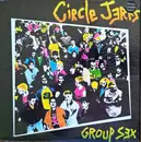 LP - Circle Jerks - Group Sex - Gold Translucent, INsert
