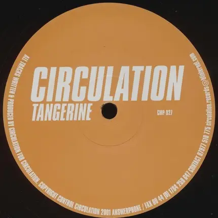 Circulation - Tangerine