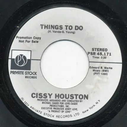 Cissy Houston - Things To Do