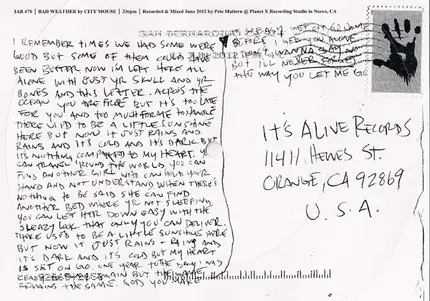 City Mouse - Bad Weather