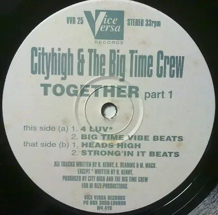City High & The Big Time Crew - Together